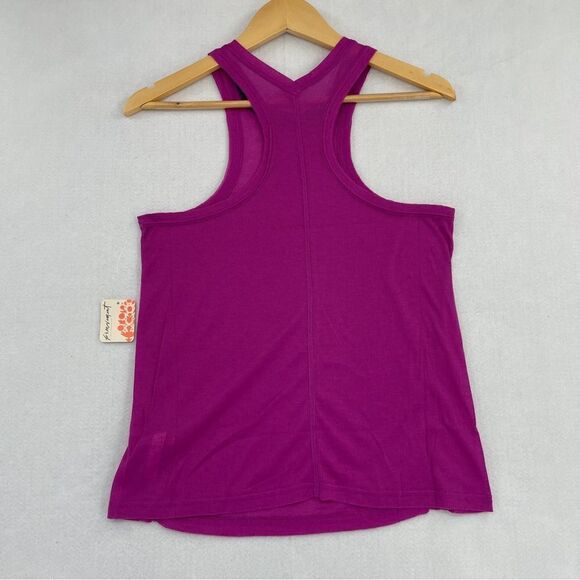 -FP Movement by Free People Very Varsity Women's Ribbed Sheer Tank Top NWT XS - Picture 15 of 15
